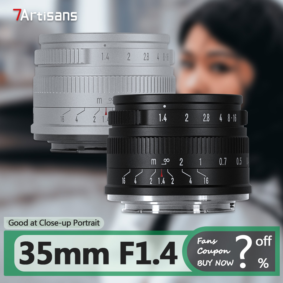 Film Camera 35Mm - 7artisans APS-C 35 مللي متر F1.4