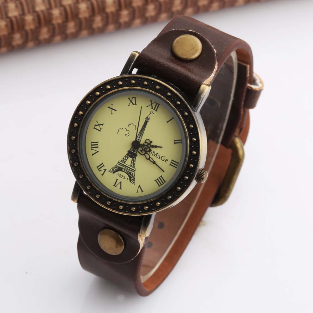 Vintage Watch Crystal - نساء ساعات موضة خمر نساء ساعات