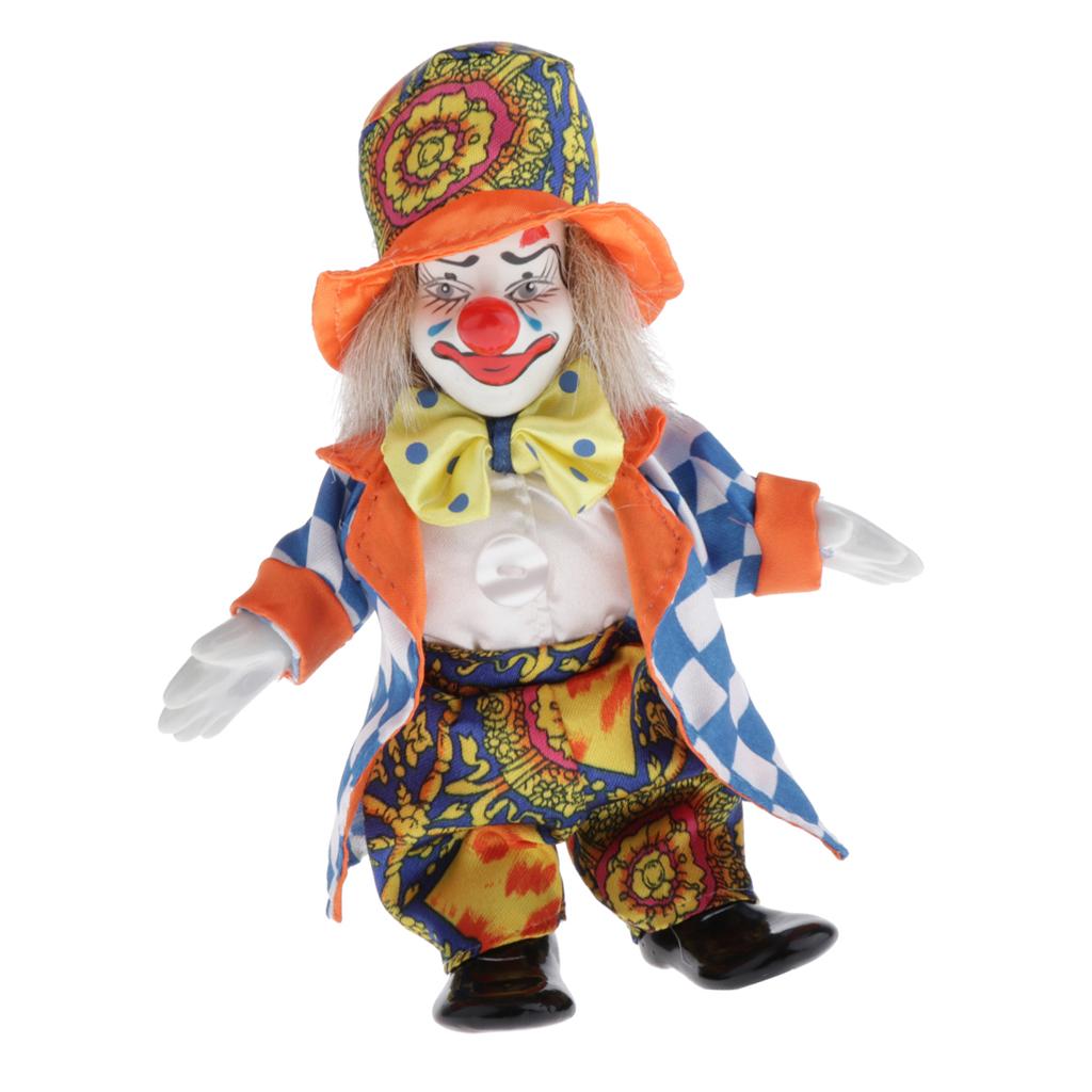 دمى مهرج خزفية صغيرة قابلة للت - مراجعة Vintage Collectible Porcelain Dolls وسعره