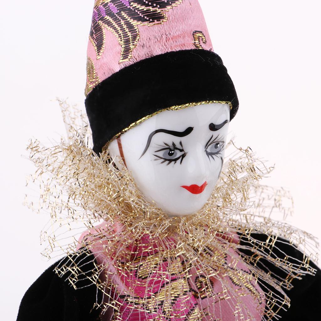 دمى مهرج من البورسلين بطول 22  - مراجعة Vintage Collectible Porcelain Dolls وسعره