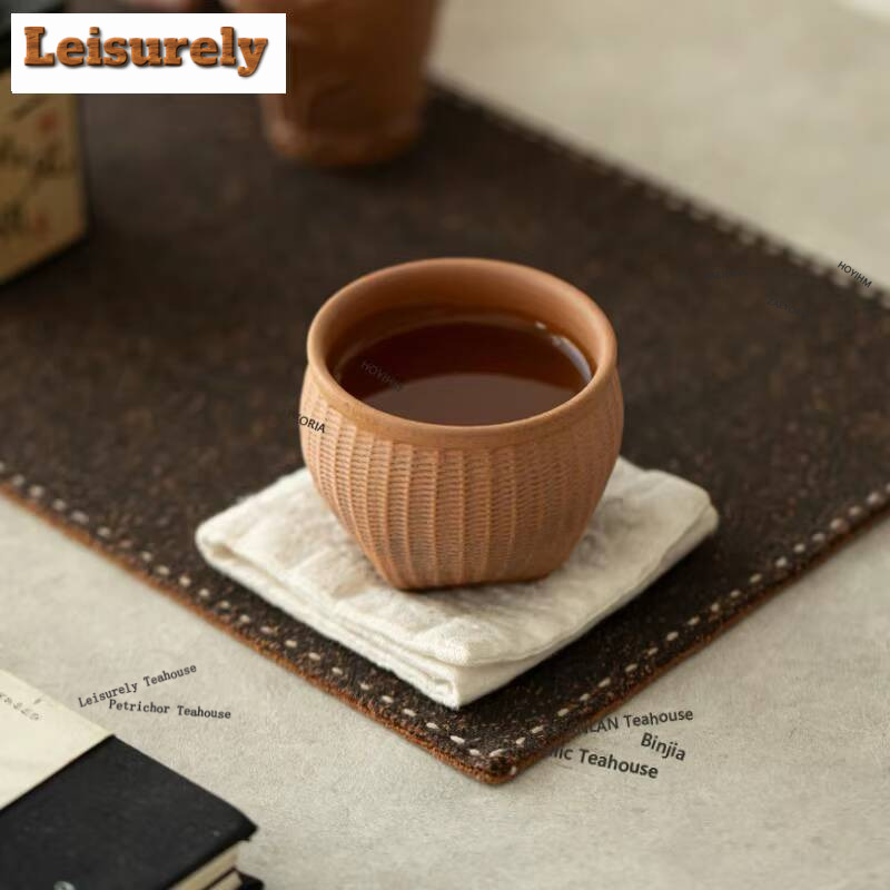 100 مل كوب شاي من طين الصخور ا - مراجعة Vintage Collectible Pottery وسعره