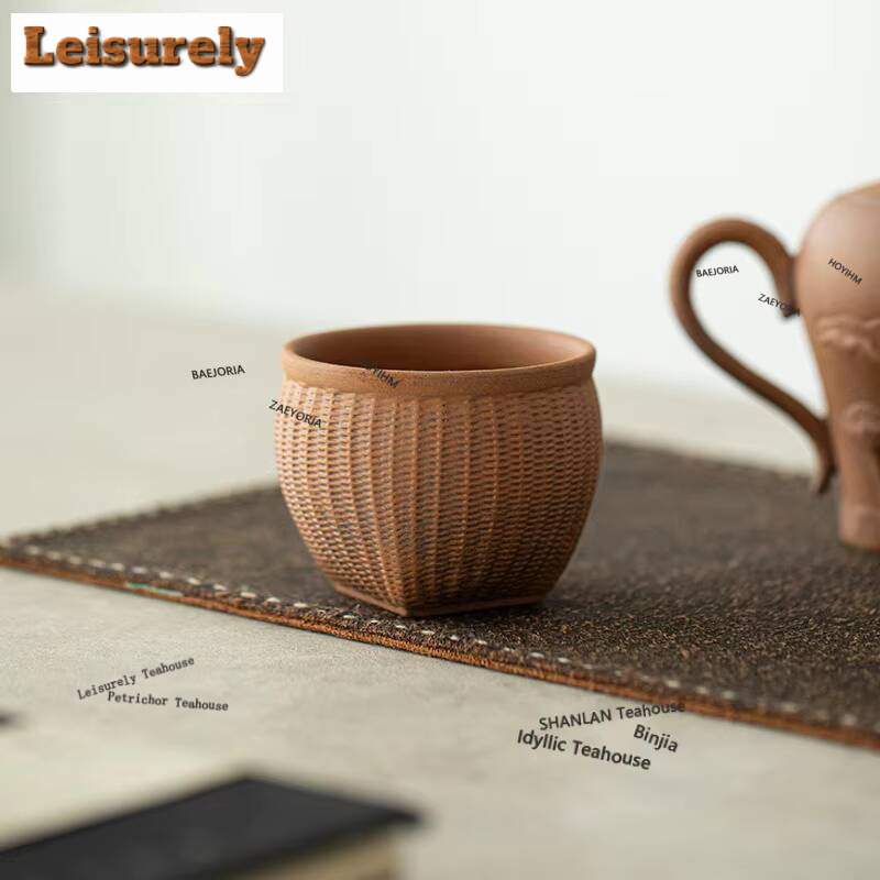 100 مل كوب شاي من طين الصخور ا - مراجعة Vintage Collectible Pottery وسعره