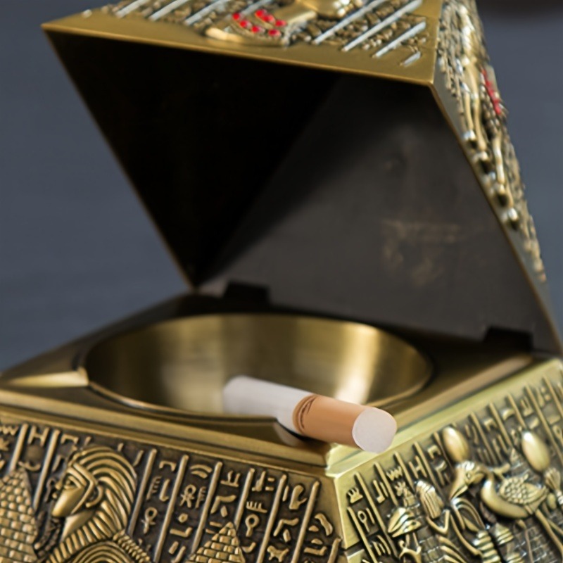 منفضة سجائر هرم الفرعون المصري - مراجعة Vintage Collectible Ashtrays وسعره