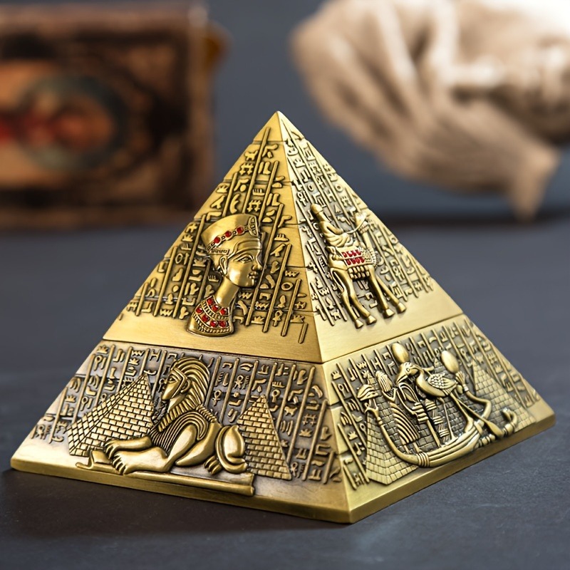 منفضة سجائر هرم الفرعون المصري - مراجعة Vintage Collectible Ashtrays وسعره