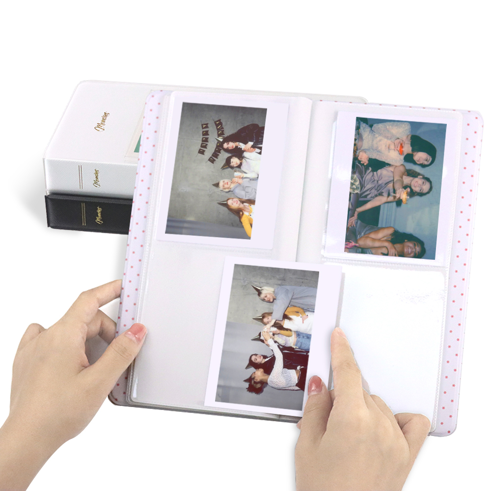 64 جيوب صور فيلم ألبوم تخزين ك - مراجعة Polaroid Photo Album وسعره