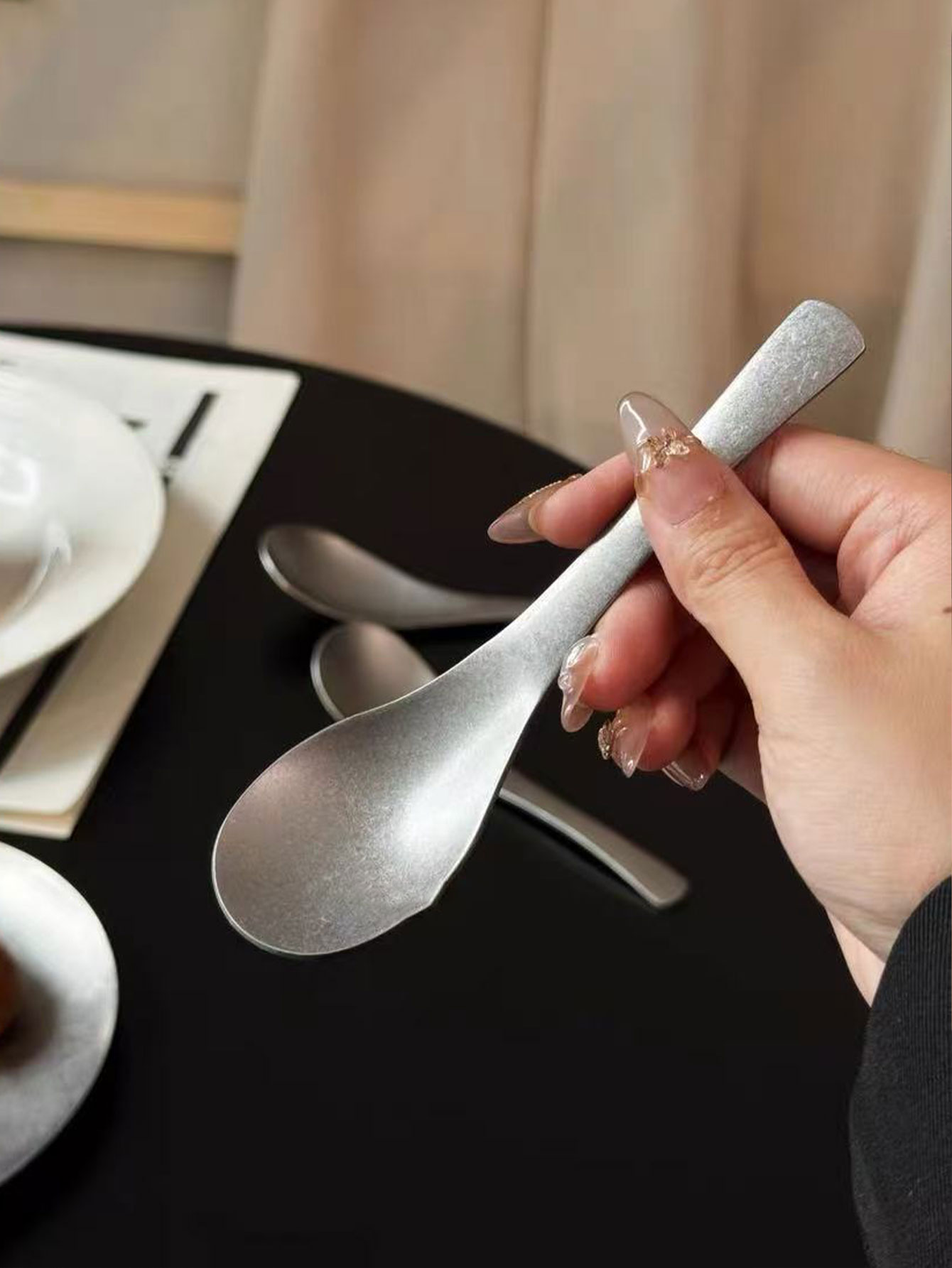 طقم ملاعق بتصميم عتيق ومظهر مت - مراجعة Vintage Collectible Spoons وسعره