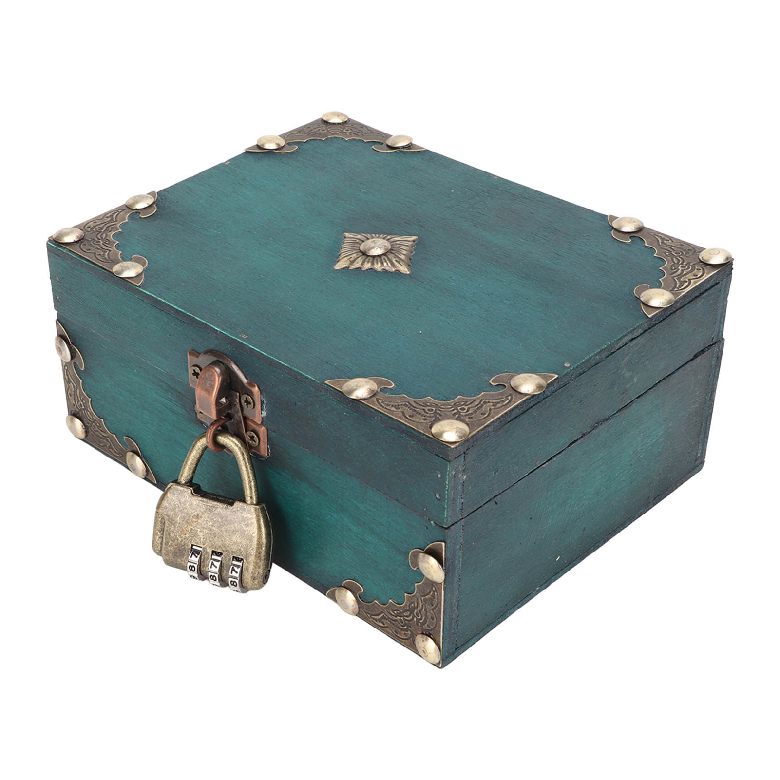 صندوق تخزين مجوهرات خشبي مع قف - مراجعة Vintage Items Collection وسعره