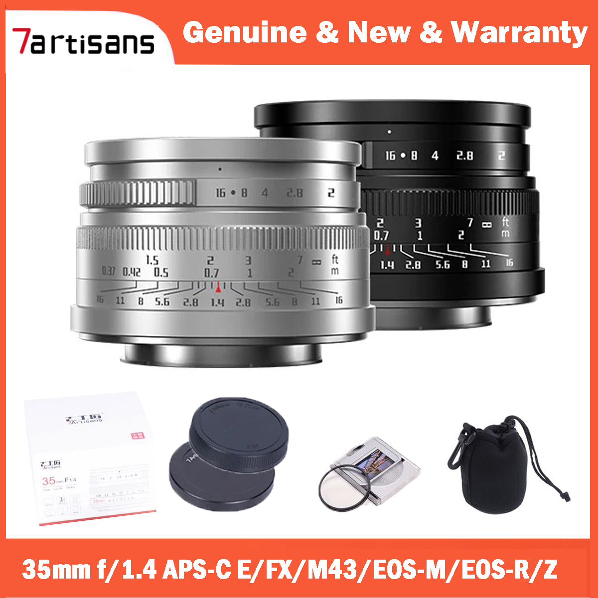 7 حرفيين: عدسة أولية ، 35 ، F1 - مراجعة Film Camera 35Mm وسعره