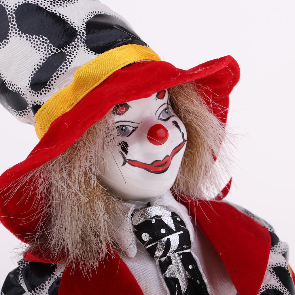 دمى مهرج من البورسلين مصنوعة ي - مراجعة Vintage Collectible Porcelain Dolls وسعره