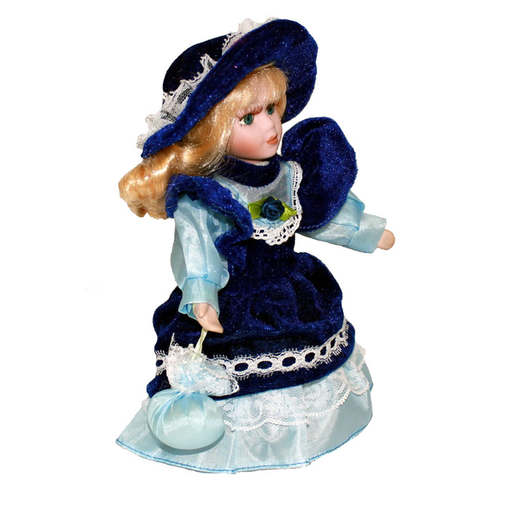 دمية خزفية بتصميم فيكتوري عتيق - مراجعة Vintage Collectible Porcelain Dolls وسعره