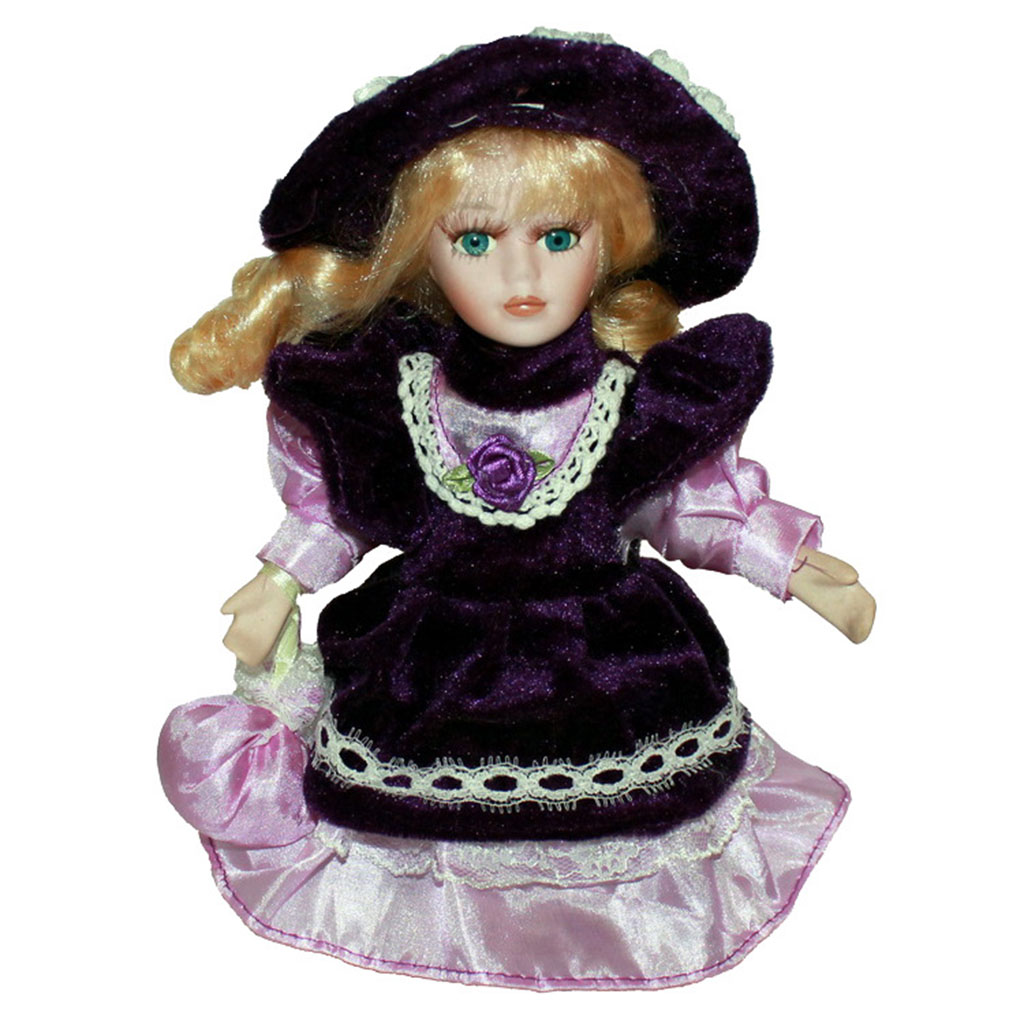دمية خزفية بتصميم فيكتوري عتيق - مراجعة Vintage Collectible Porcelain Dolls وسعره