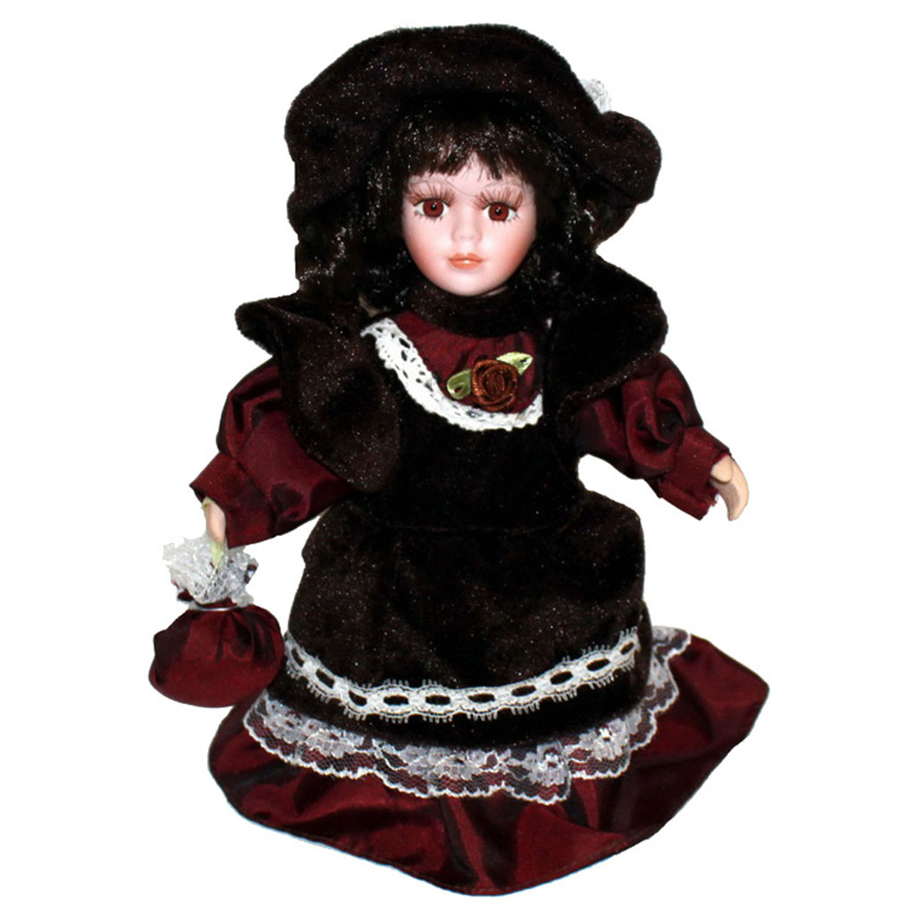 دمية خزفية بتصميم فيكتوري عتيق - مراجعة Vintage Collectible Porcelain Dolls وسعره