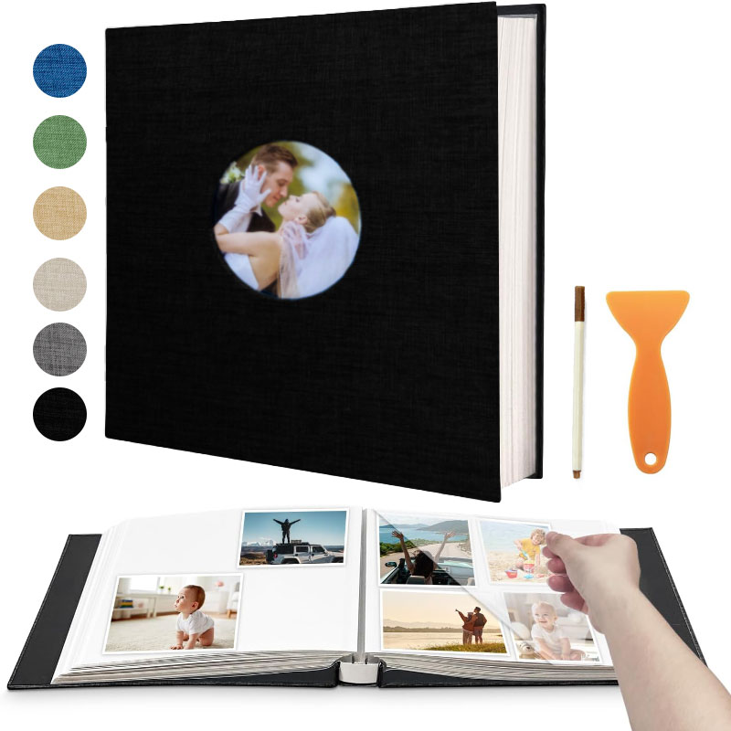 ألبوم سجل القصاصات ذاتي اللصق  - مراجعة Polaroid Photo Album وسعره