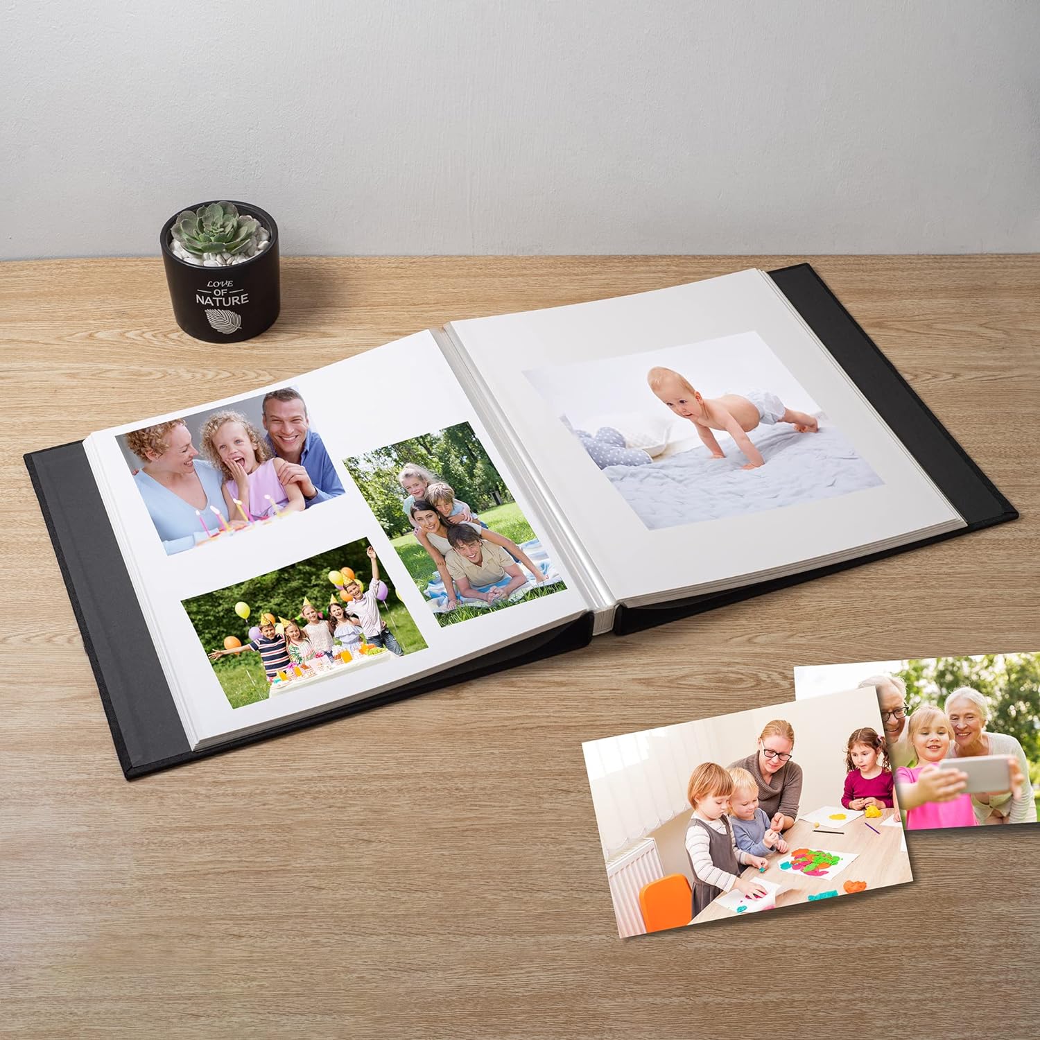 ألبوم سجل القصاصات ذاتي اللصق  - مراجعة Polaroid Photo Album وسعره