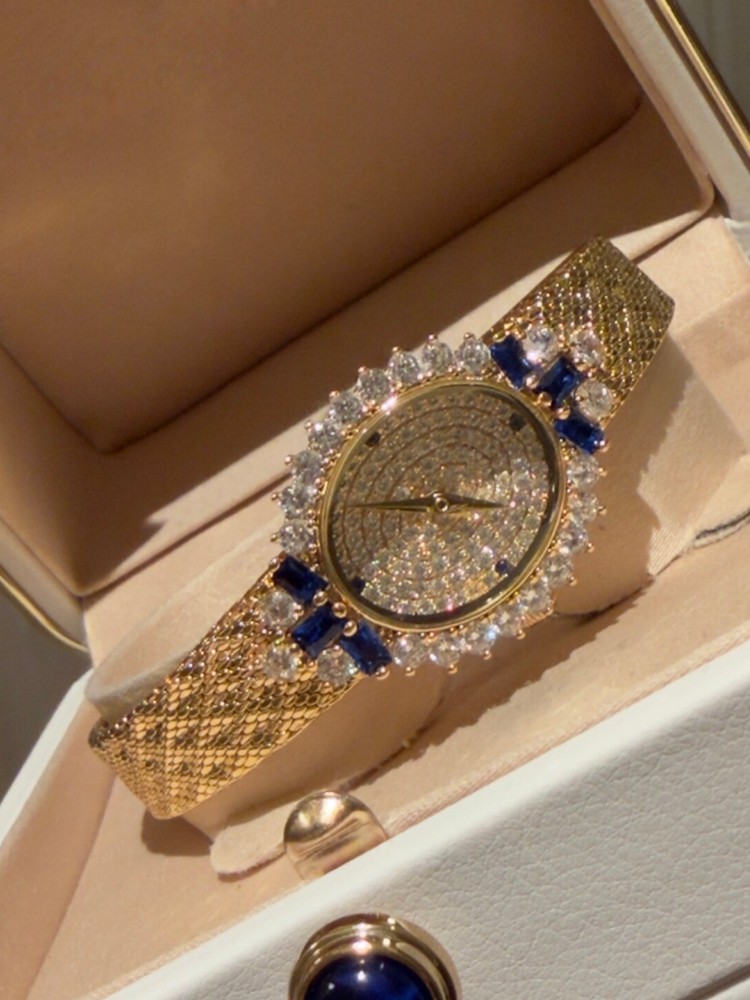 ساعة كوارتز نسائية كلاسيكية بي - مراجعة Vintage Watch Crystal وسعره